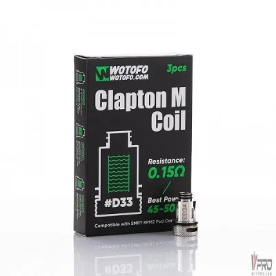 Wotofo Sub-Ohm Coils 3pk for SMRT Pod RPM 2 Kit